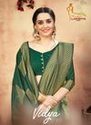 Lakshya Vidya Latest Designer Fancy Wedding Wear Heavy Printed Banarasi Silk Sarees Collection